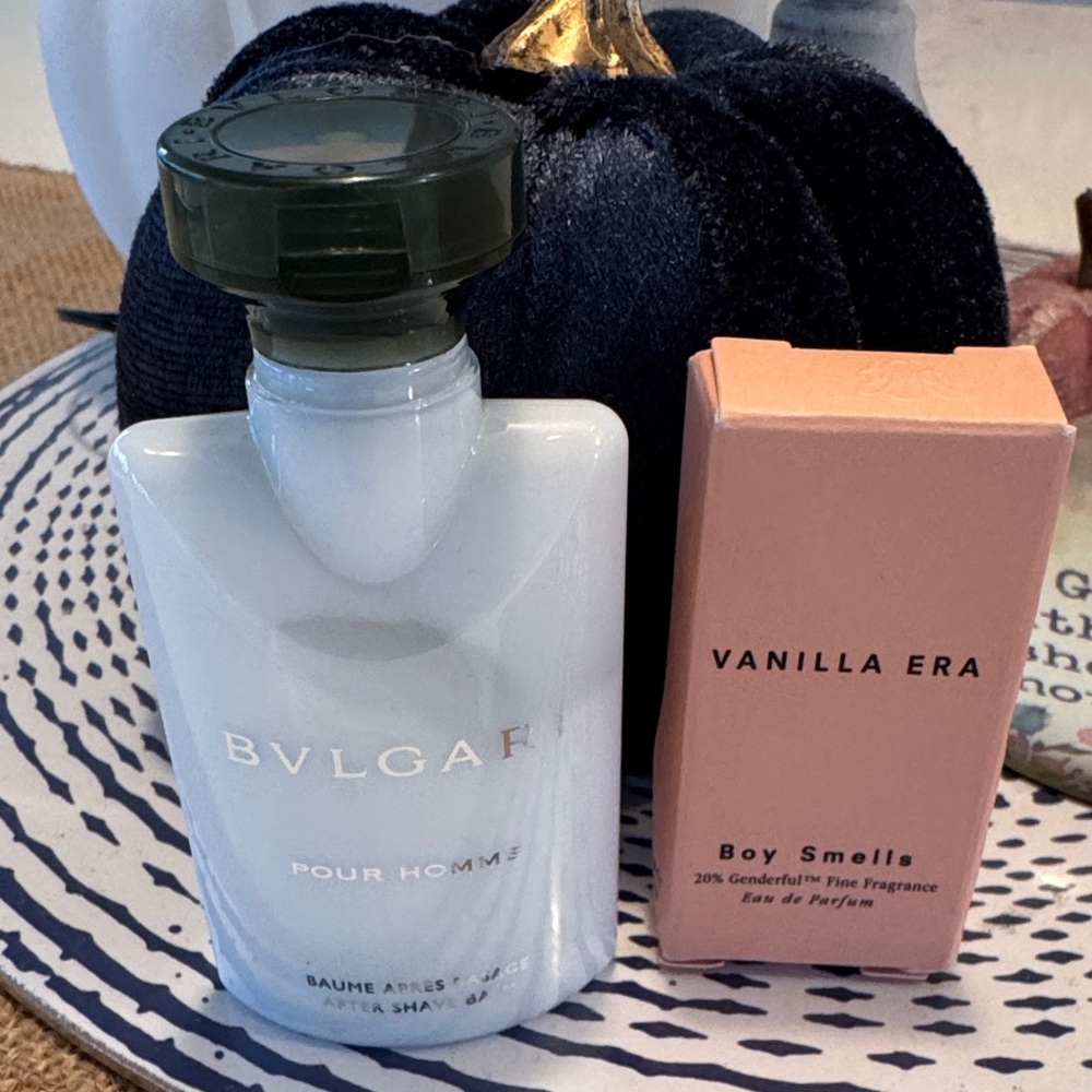 Bulgari Pour Homme After Shave Balm - White and Green